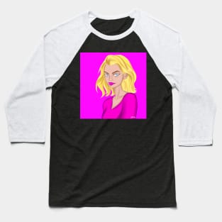 barbara the blonde empowered woman doll ecopop toy Baseball T-Shirt